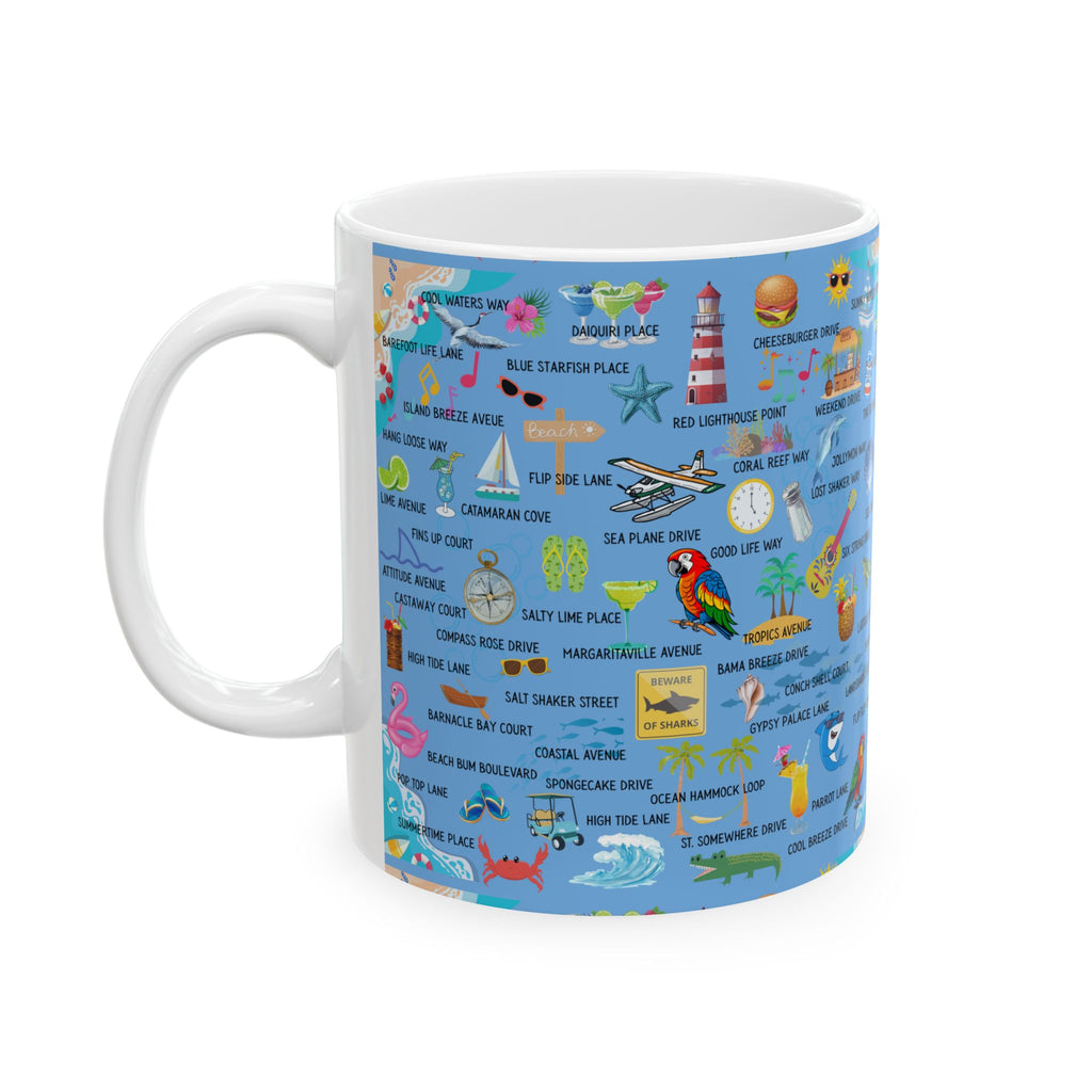 Tropical Vibes Ceramic Mug