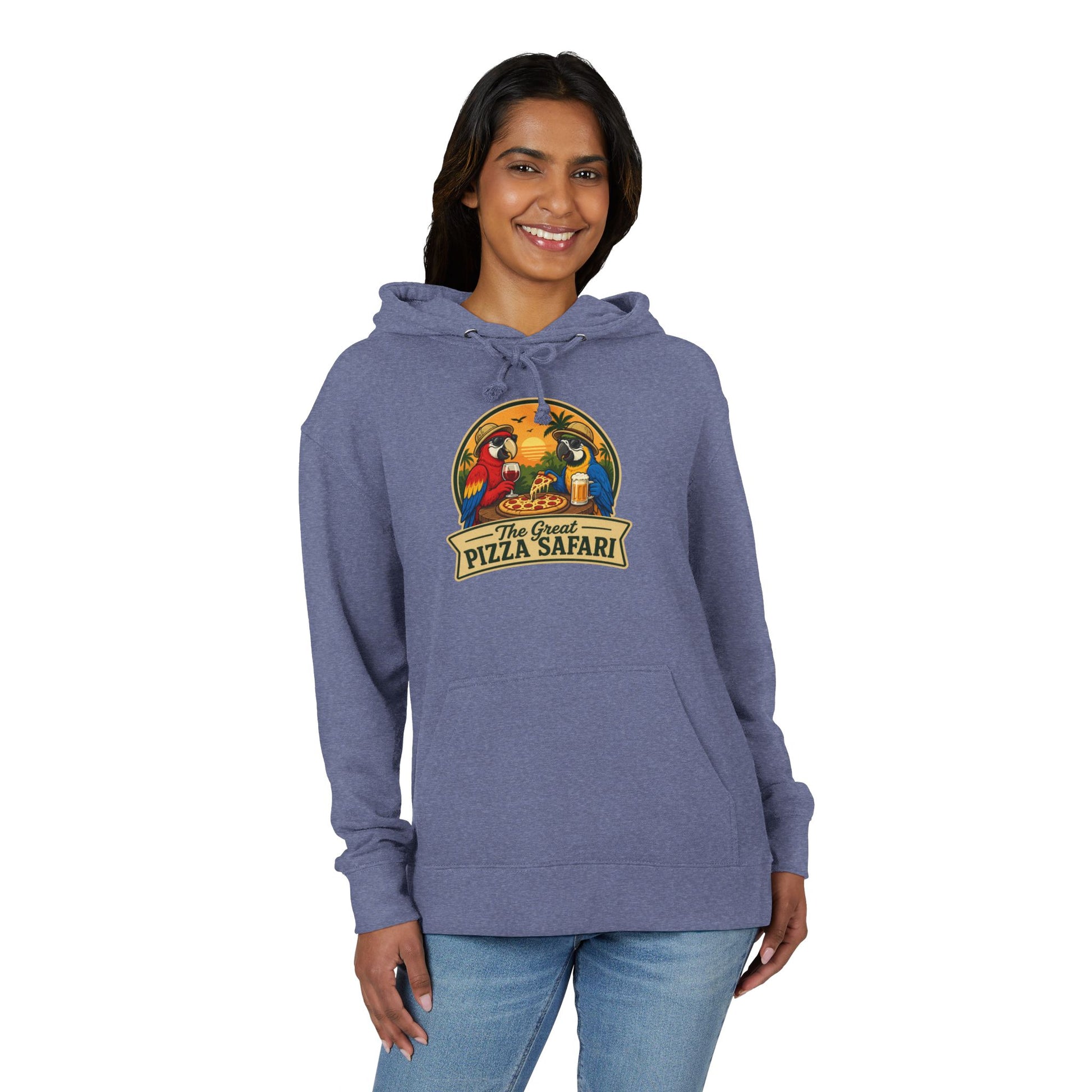 Pizza Safari Hoodie — The Great Pizza Safari Graphic Pullover