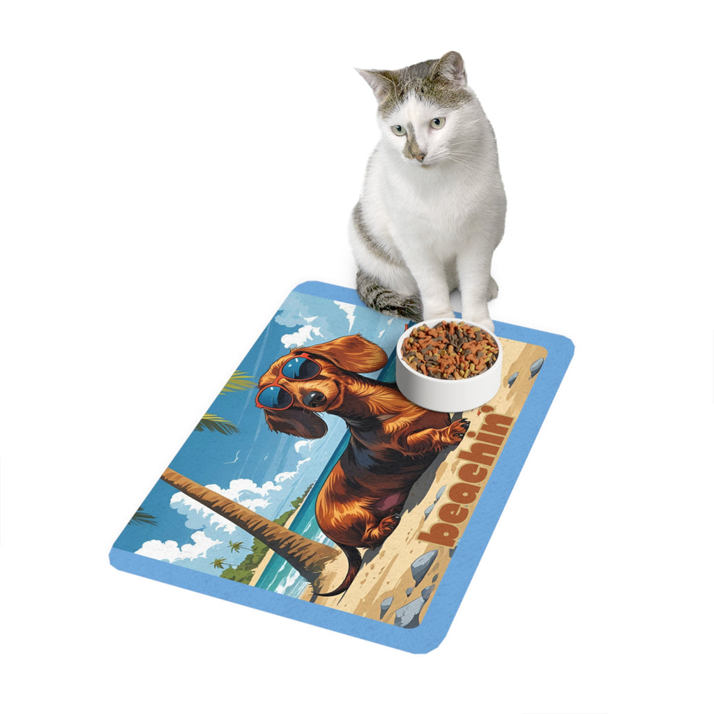 Dog Food Mat, Beachin Pet Feeding Mat