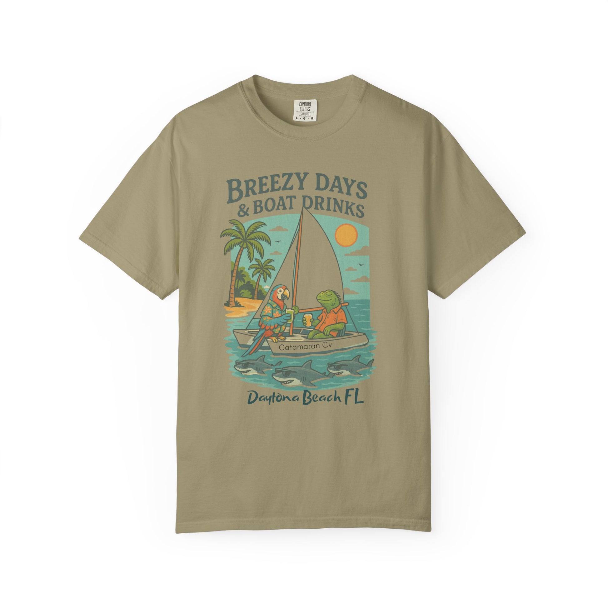 Catamaran Cv   T-Shirt    comfort colors 1717