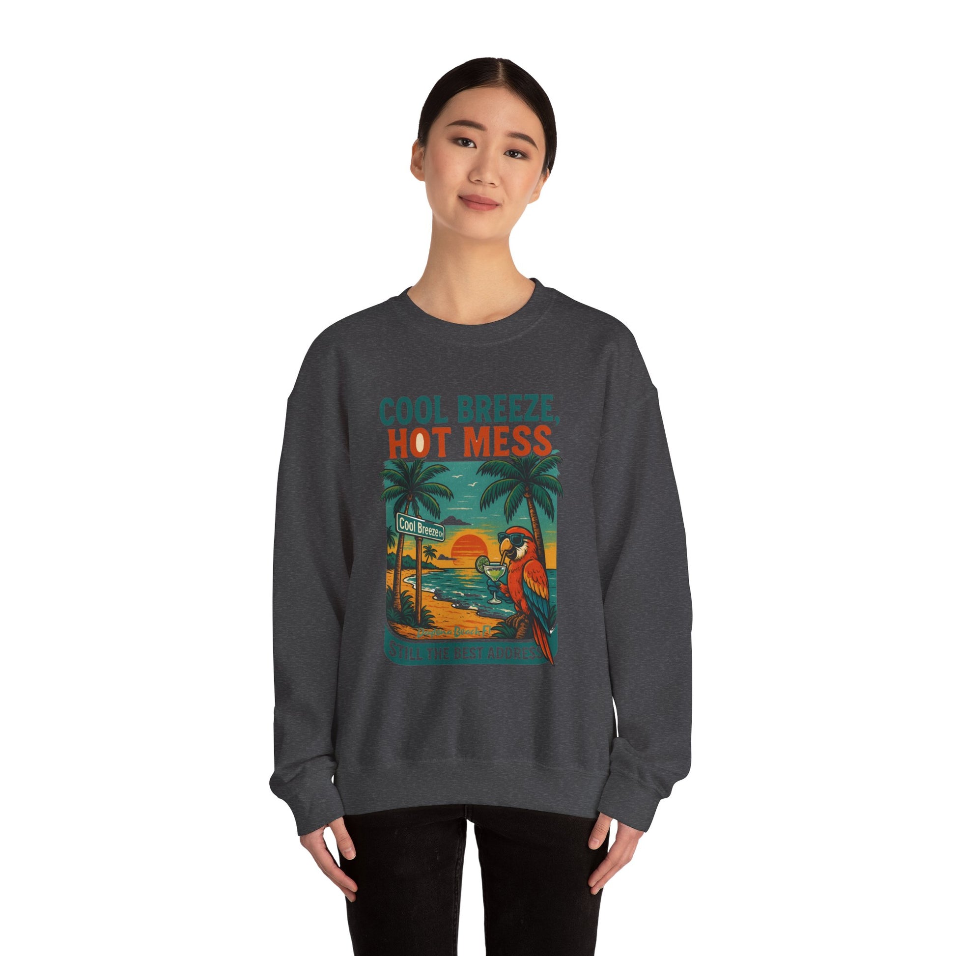 Cool Breeze dr  Crewneck Sweatshirt - Jimmy Buffet Style