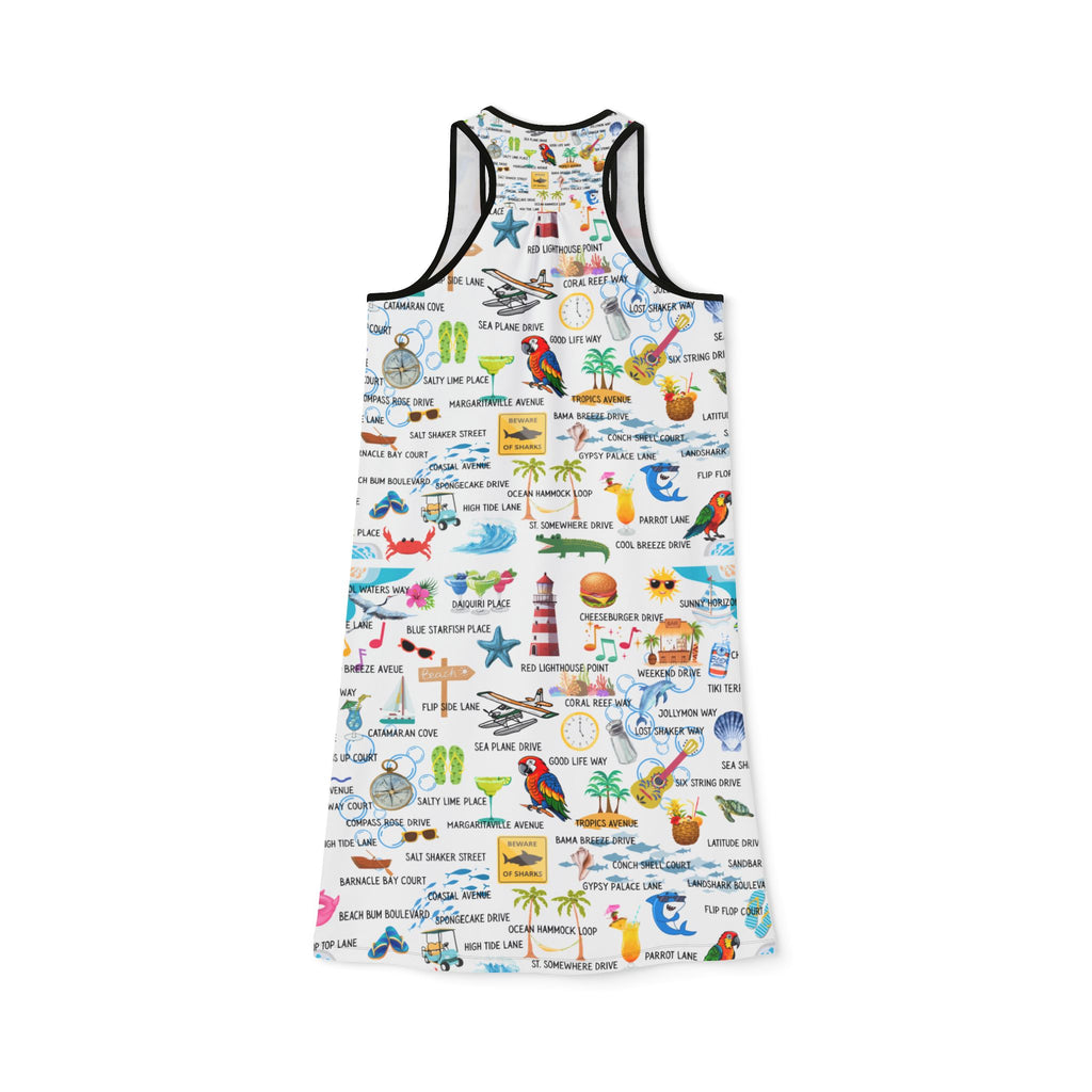 Tropical Vacation Racerback Dress