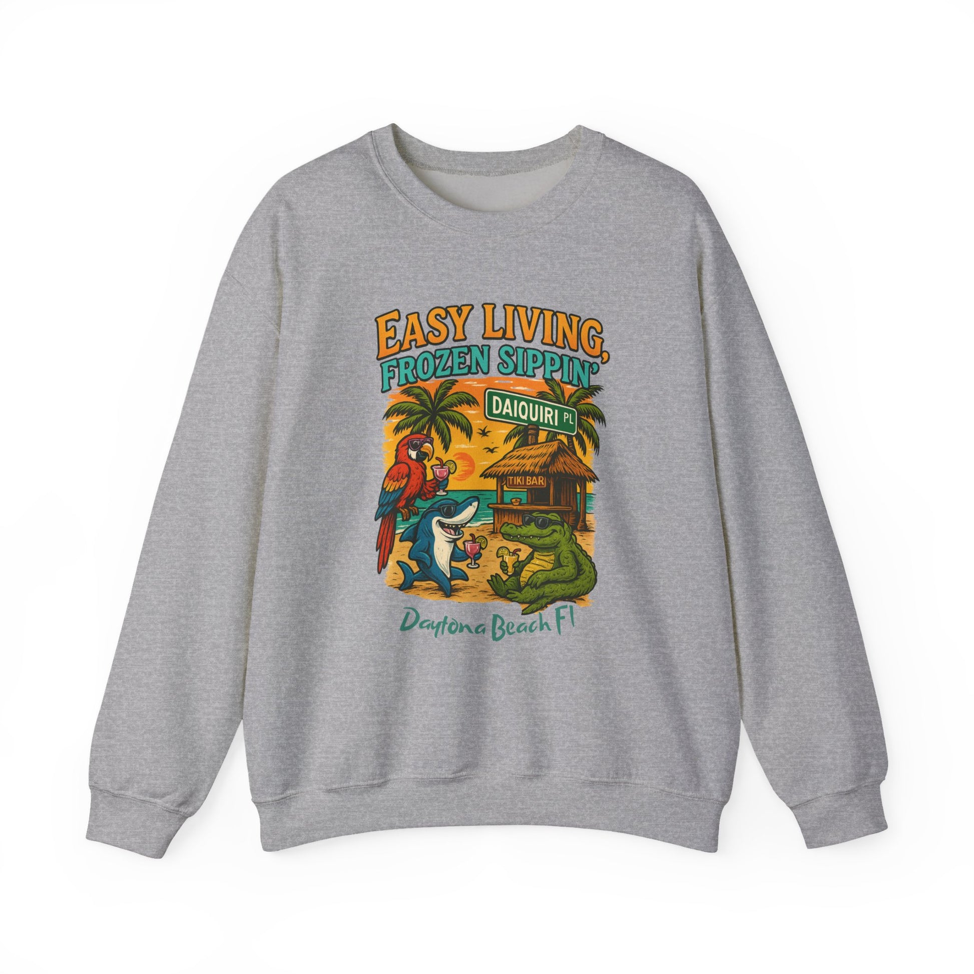 Daquiri Place  Crewneck Sweatshirt - Jimmy Buffet Style