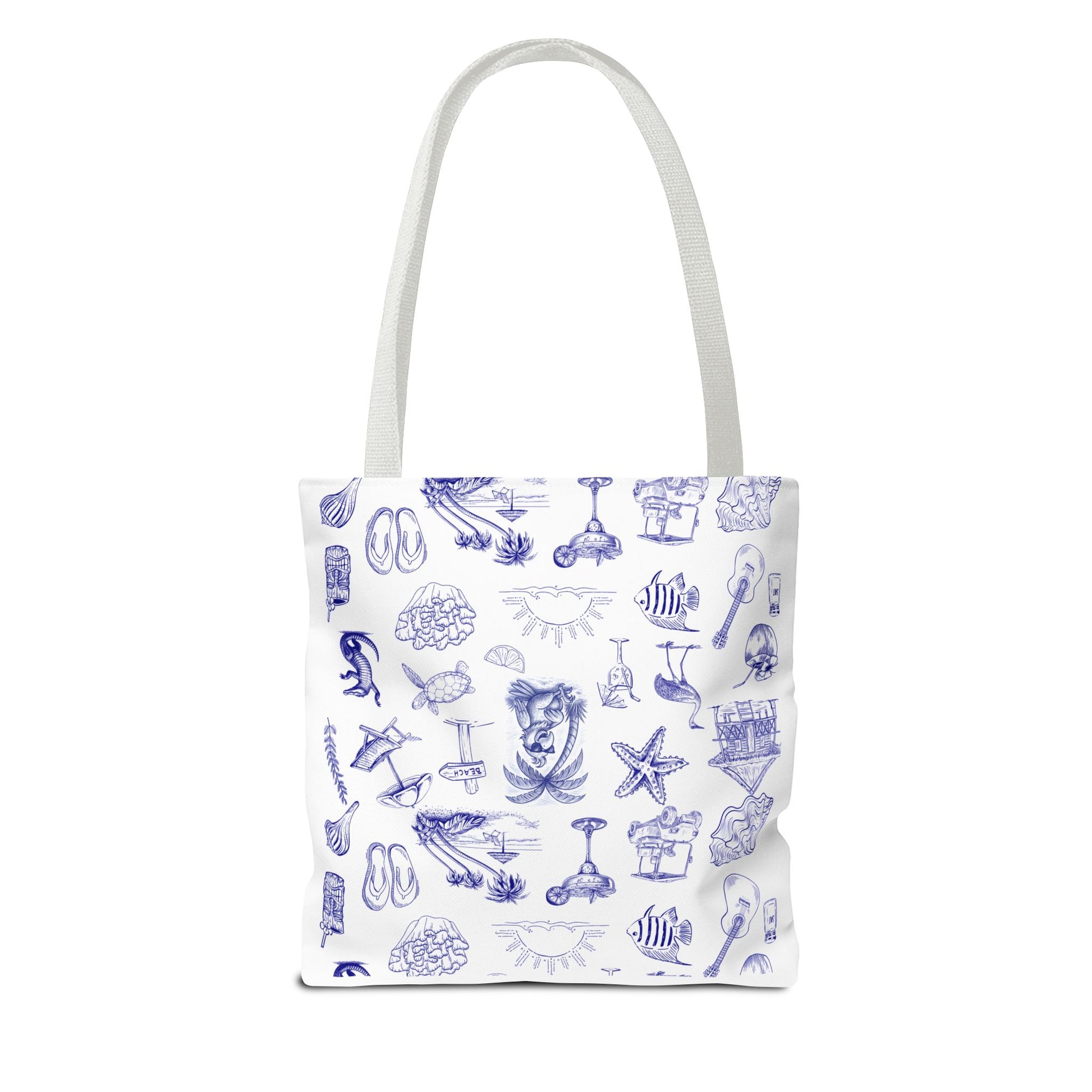Beach-Themed Tote Bag, Vacation Essentials