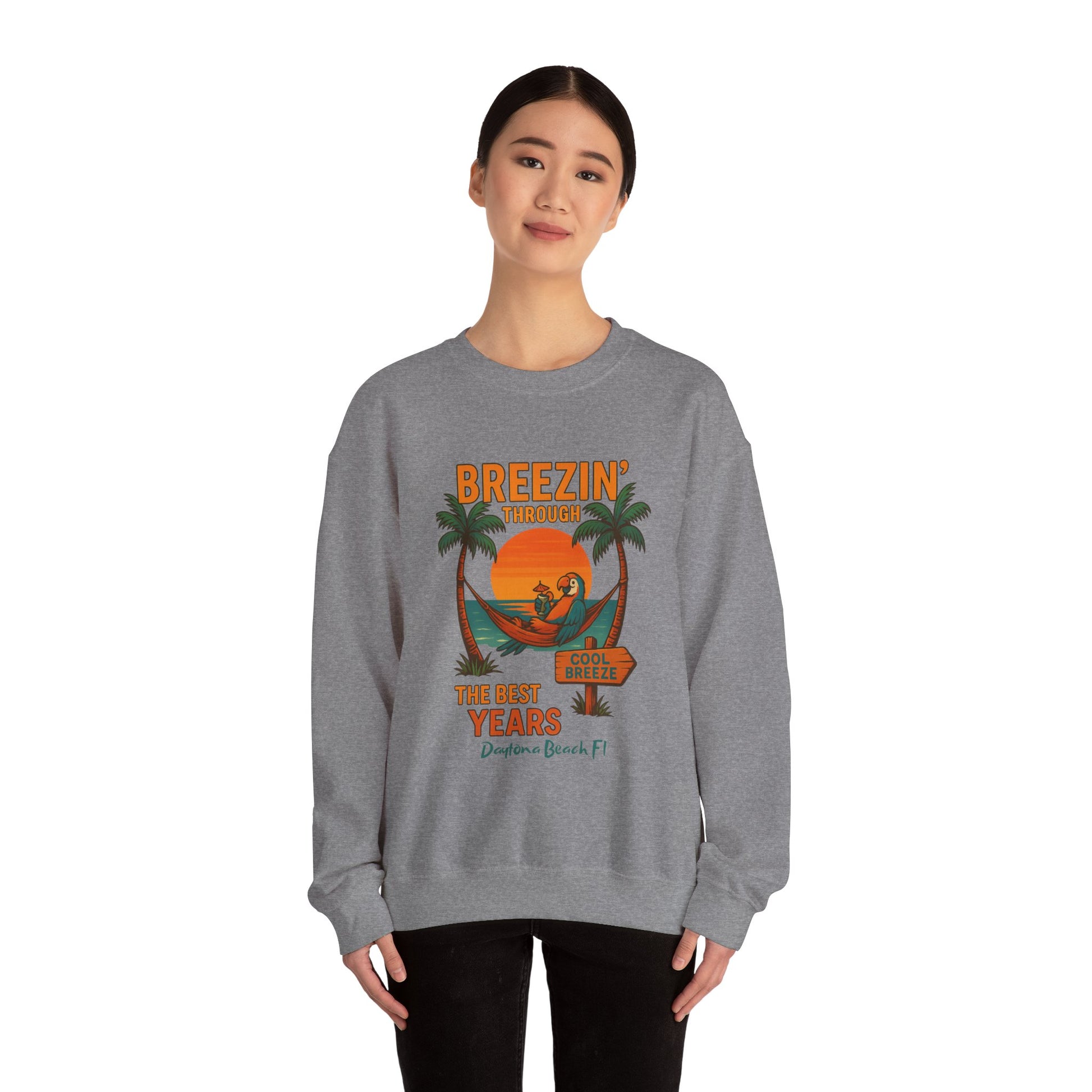 Cool Breeze dr  Crewneck Sweatshirt - Jimmy Buffet Style