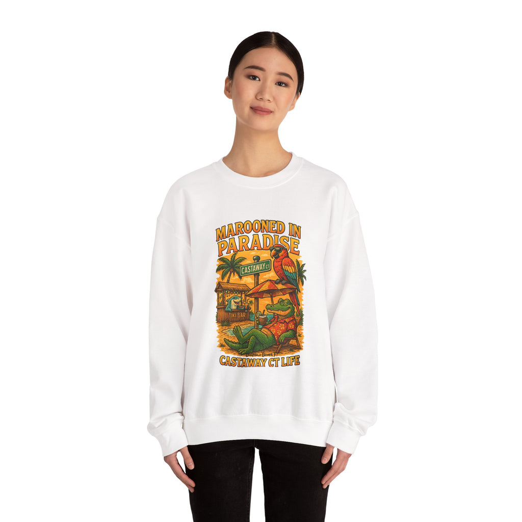 Castaway ct Crewneck Sweatshirt - Jimmy Buffet Style