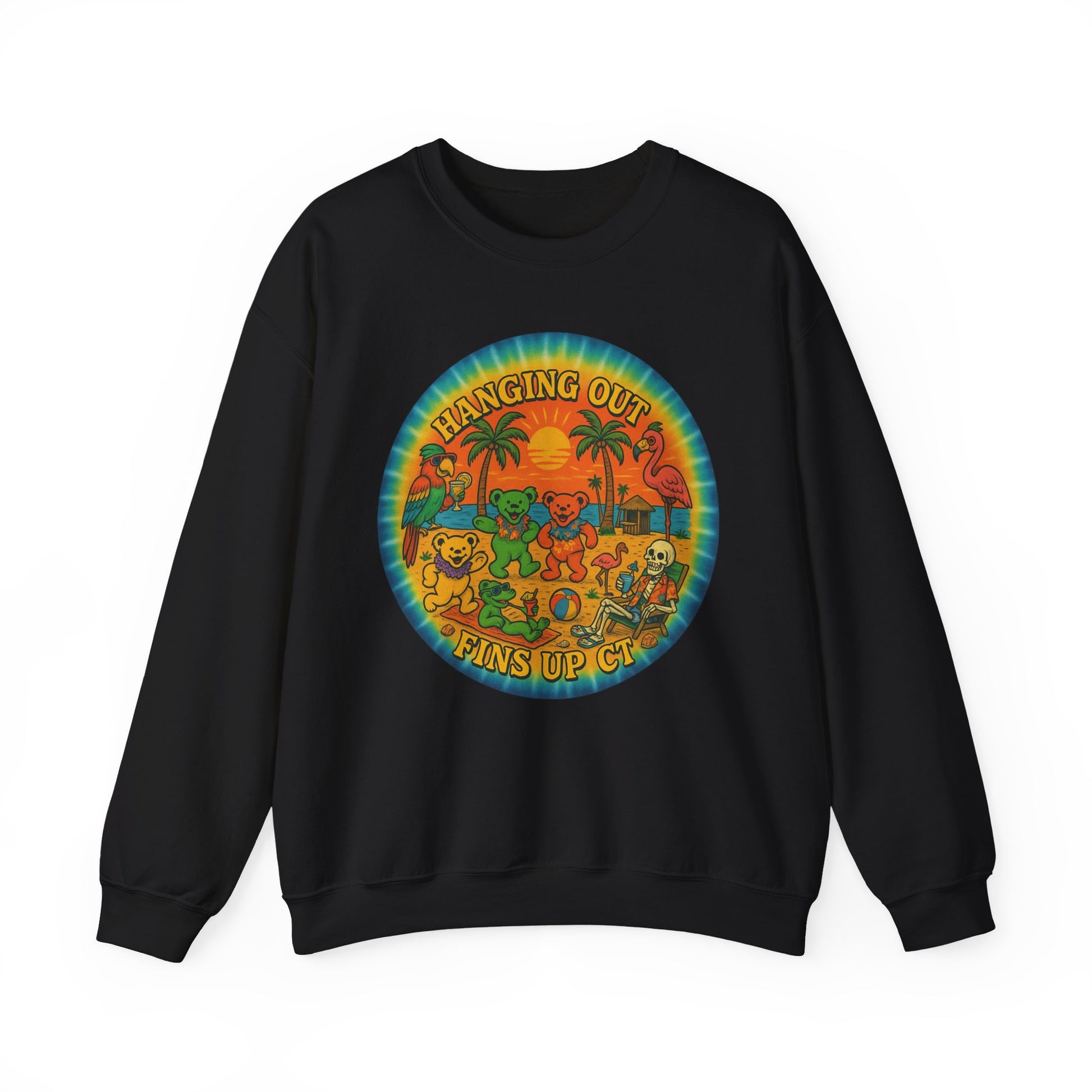 Fins up ct  Crewneck Sweatshirt - Jimmy Buffet Style