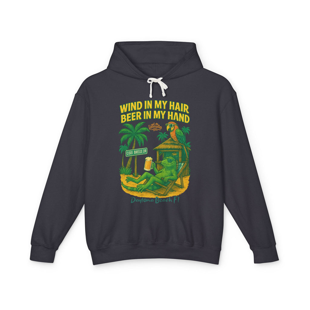 Cool Breeze dr  Lightweight Comfort Colors Hoodie - Jimmy Buffet Style