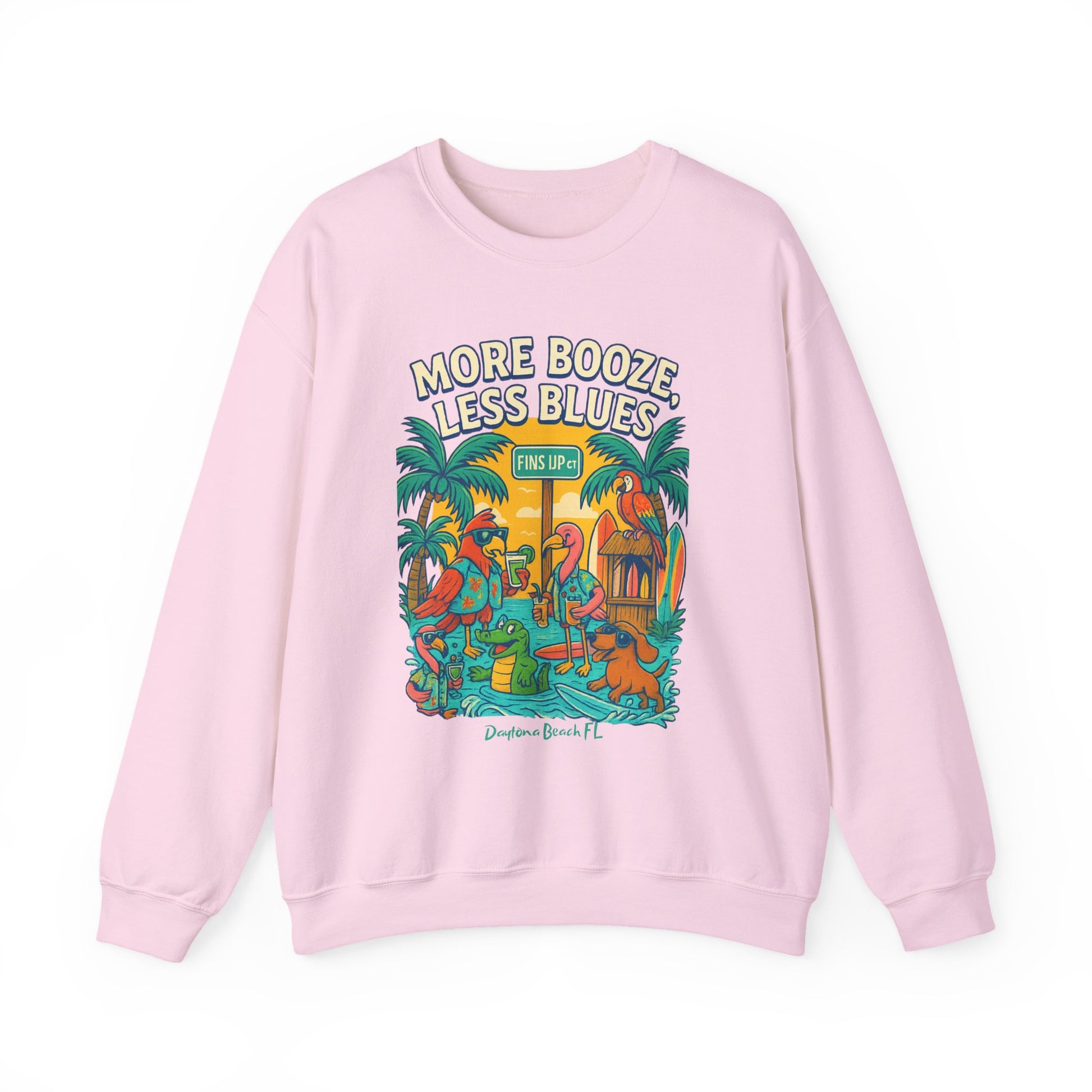 Fins up ct Crewneck Sweatshirt - Jimmy Buffet Style