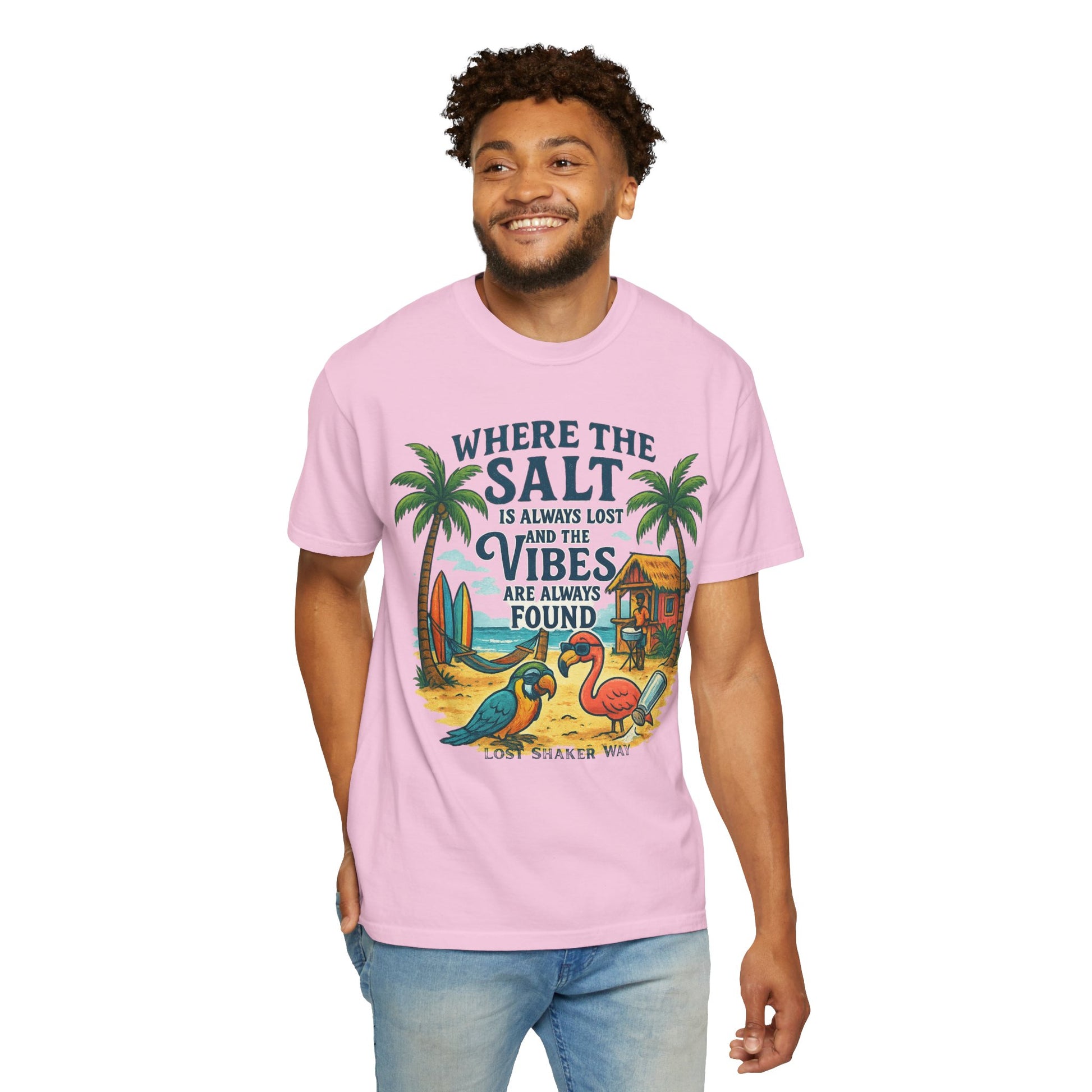 Lost Shaker Way Tshirt gift for Jimmy Buffet fan Vintage Summer Tee, Margaritaville  Beach Vibe Shirt, Cool Travel Apparel, Fun Gift for Vacation Lovers