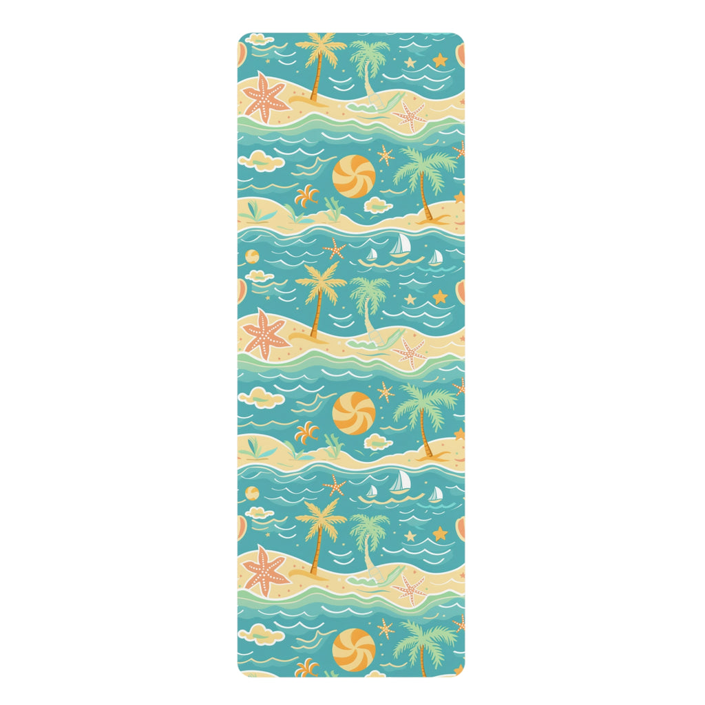 Rubber Yoga Mat | Non-Slip Exercise Mat