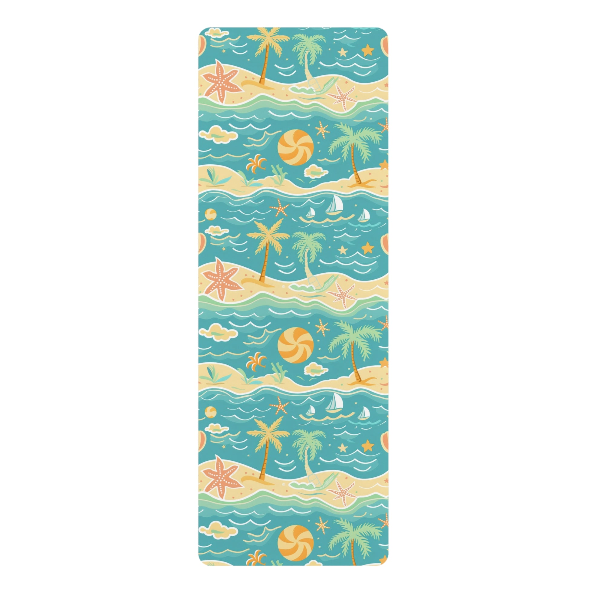 Rubber Yoga Mat | Non-Slip Exercise Mat