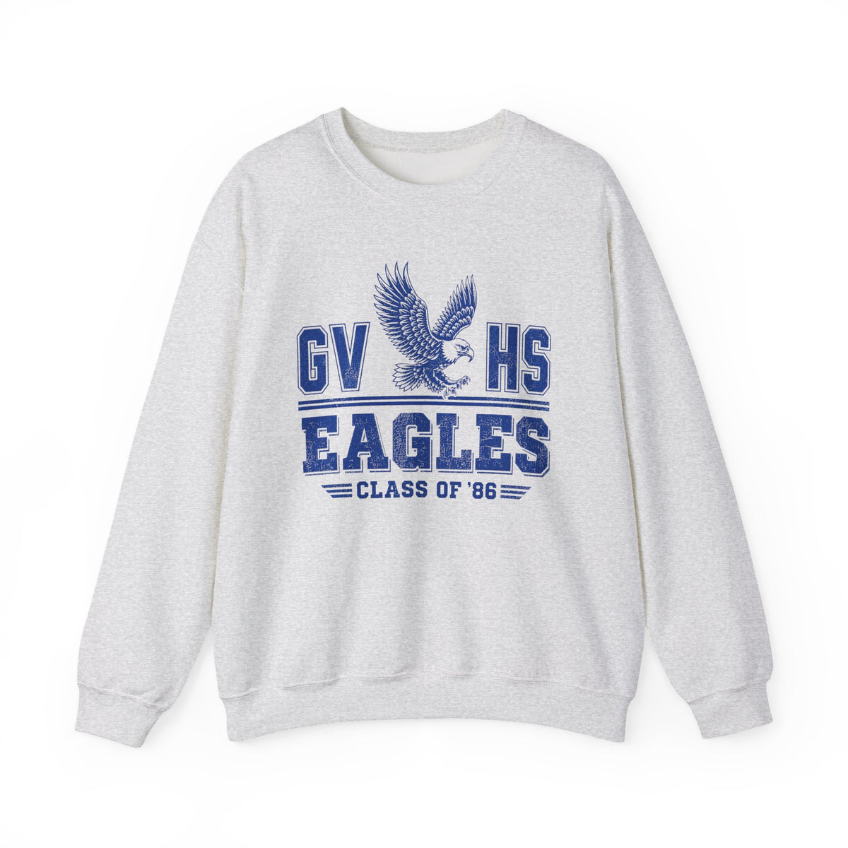 GVHS Eagles Crewneck Sweatshirt — Class of '86 Vintage School Spirit