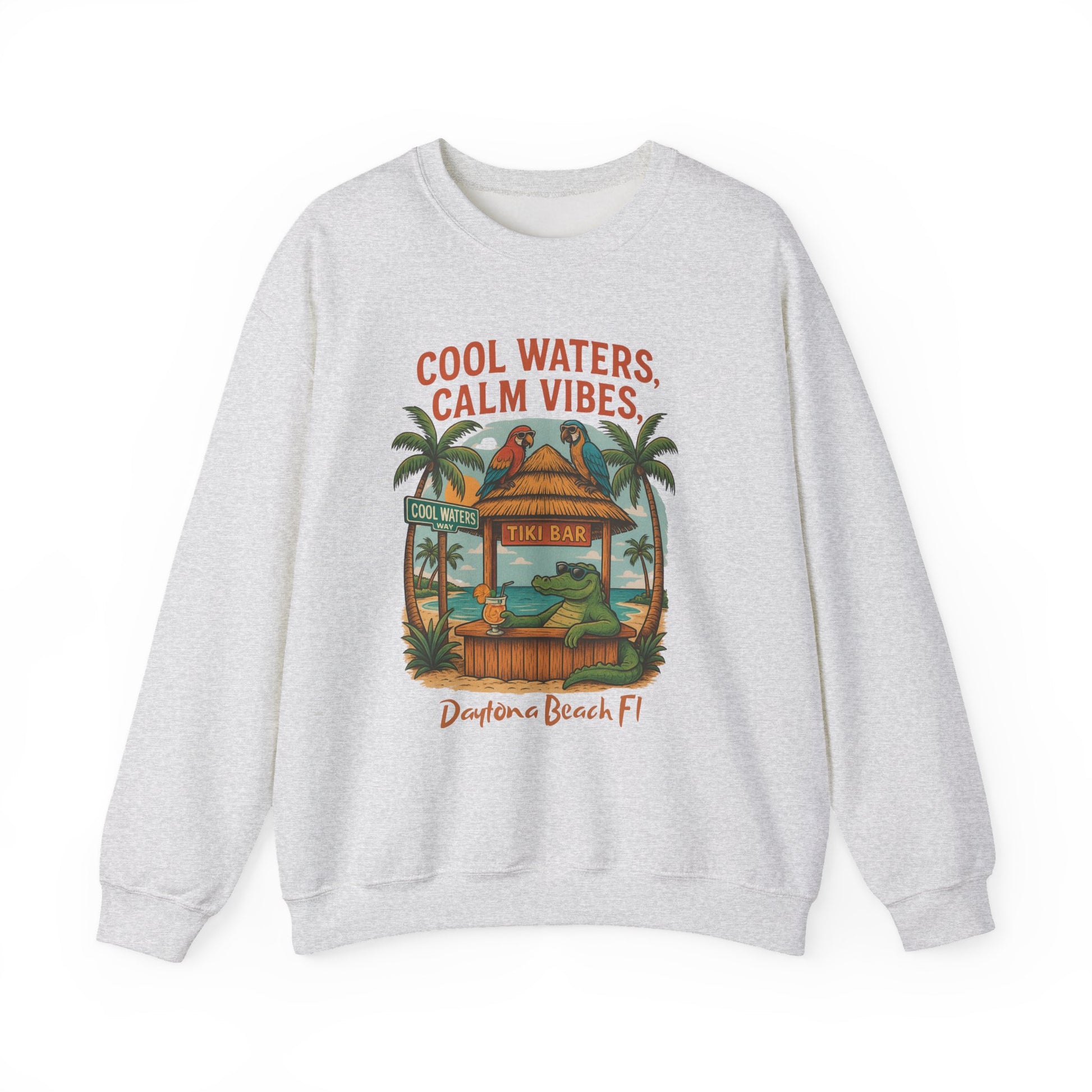 Cool Waters Crewneck Sweatshirt - Jimmy Buffet Style