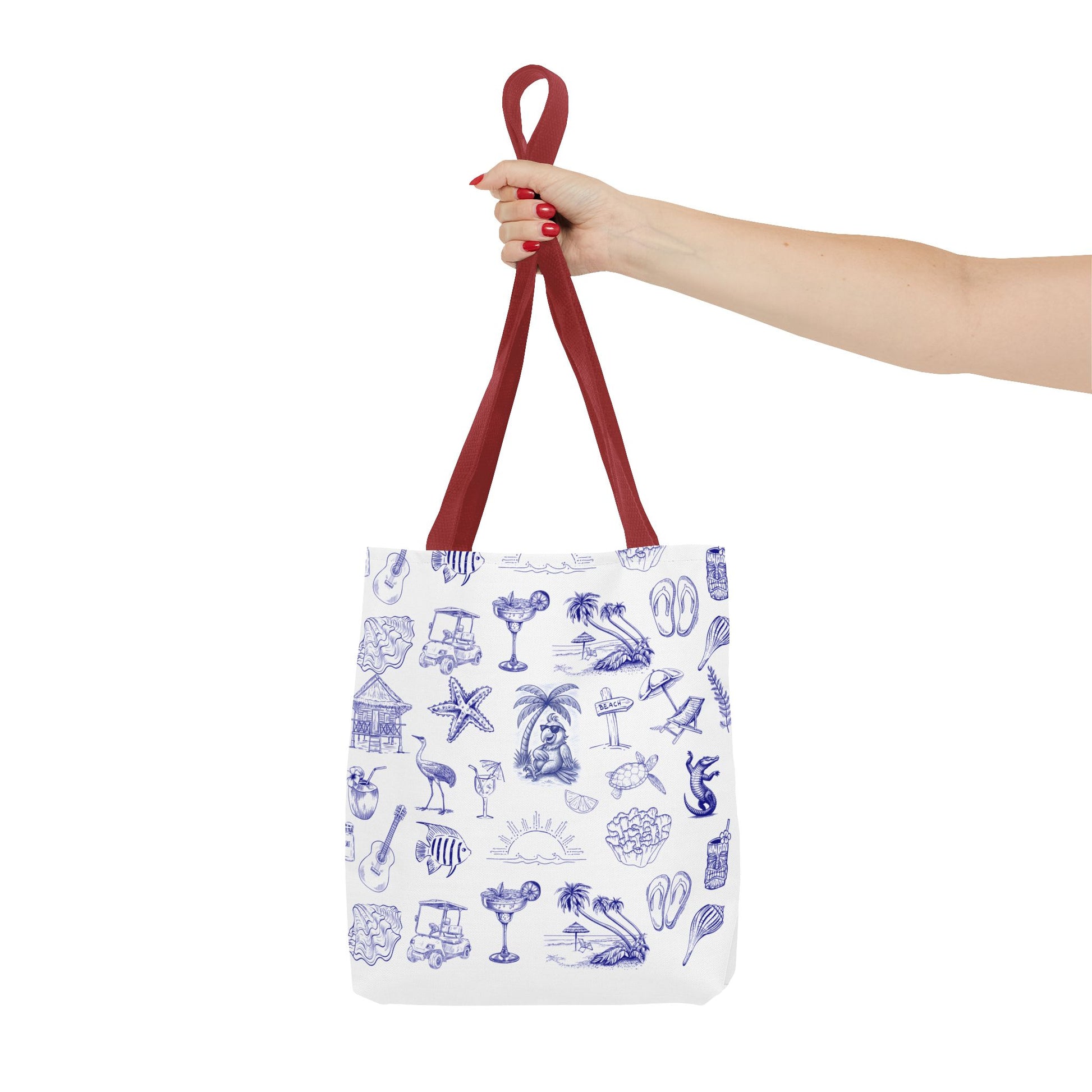 Beach-Themed Tote Bag, Vacation Essentials