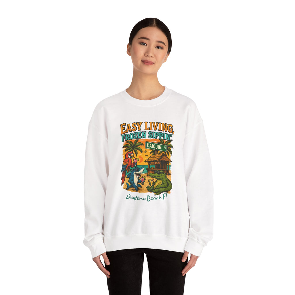 Daquiri Place  Crewneck Sweatshirt - Jimmy Buffet Style