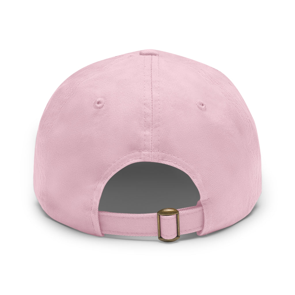 Dad Hat — Pizza Safari Expedition Crew Leather Patch