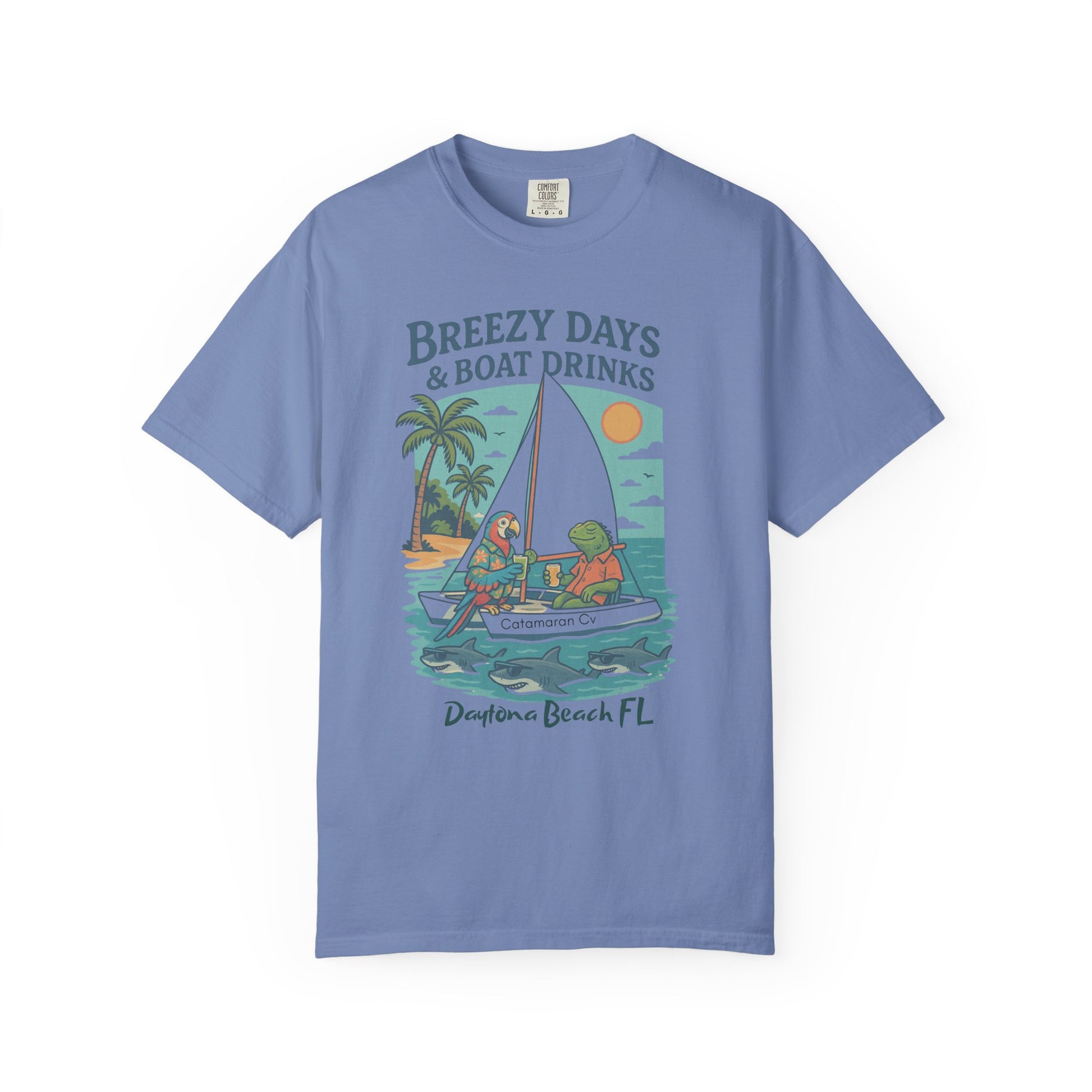Catamaran Cv   T-Shirt    comfort colors 1717
